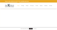 Desktop Screenshot of noclegi-lodz.eu